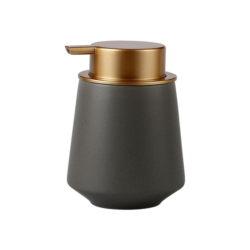 Ceramic Liquid Soap Dispenser Bottles Shower Gel Shampoo Bottle Hand Sanitzer Dispenser Bathroom Accessories Set