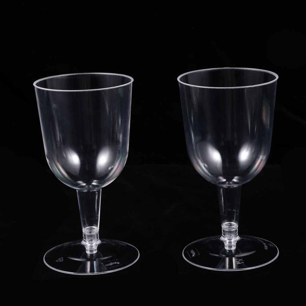 Vasos de plástico transparentes desechables para zumo tazas para cóctel vino suministros para fiestas vasos decoración para boda cumpleaños