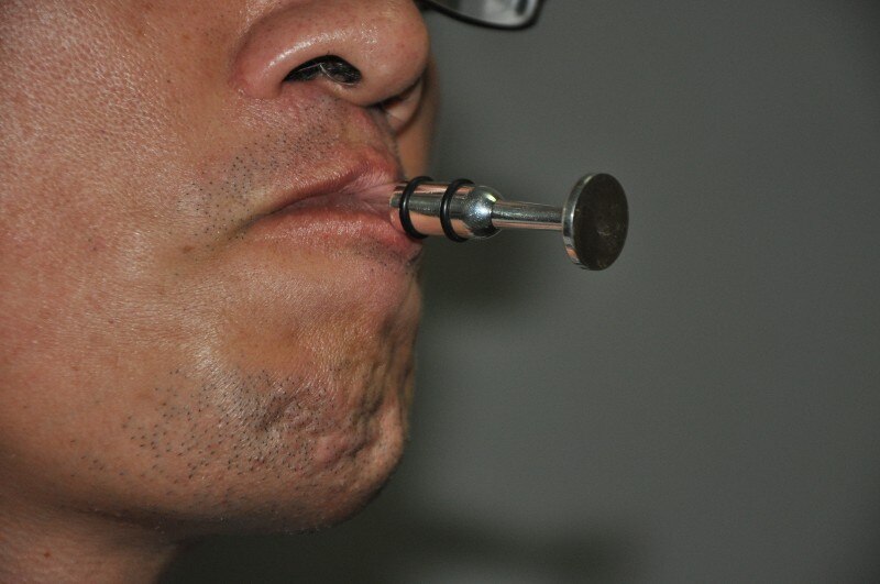 Trompet instrument mund træner til trombone, klarinet, fransk horn pete personlig embouchure træningsudstyr sølvplade