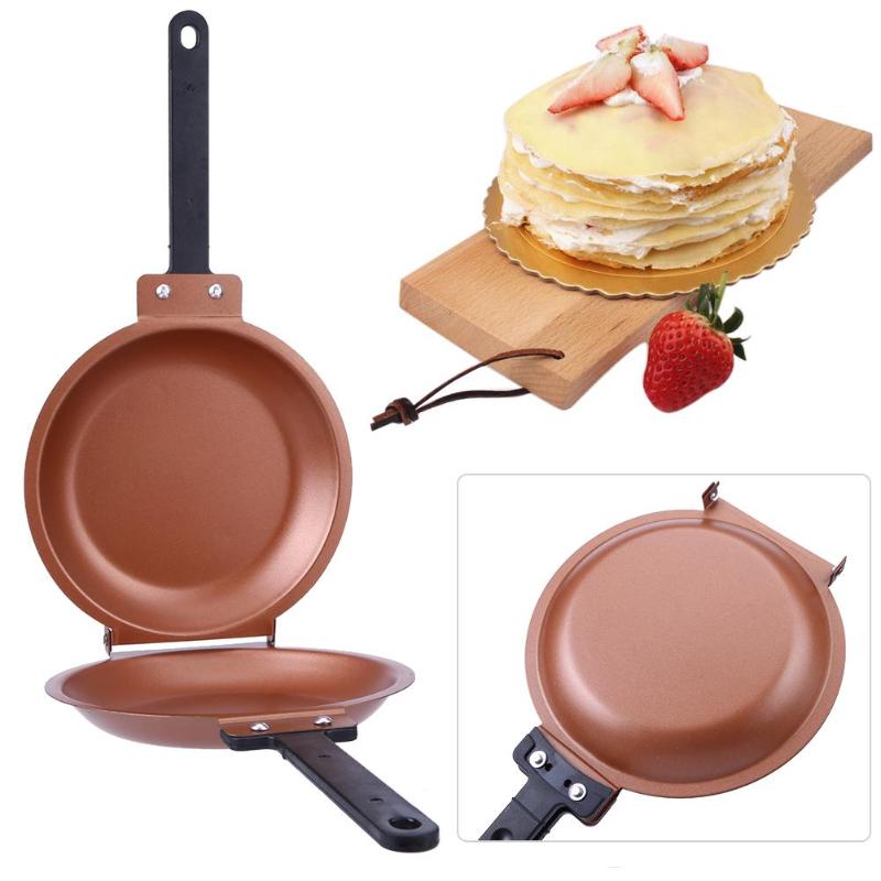 Gh Anti-aanbak Koekenpan Flip Pot Pannenkoek Cake Cookwarmaker Koekenpan Koken Voor Gas Inductie Kookplaat Keuken Gereedschap Wok Koekenpan Pot