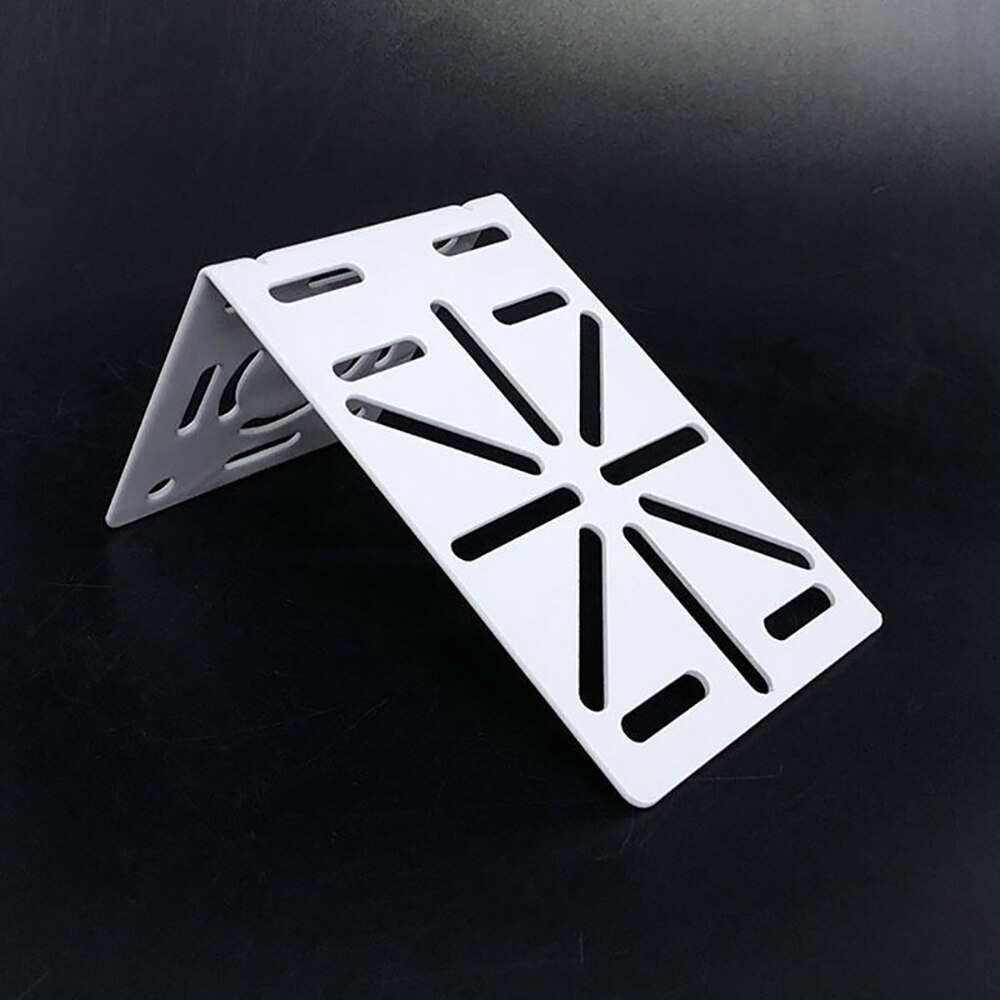 Vertical Mount Right angle Reinforcing Plate Metal Steel Universal PTZ High Speed CCTV Dome Camera Bracket Adapter Plate