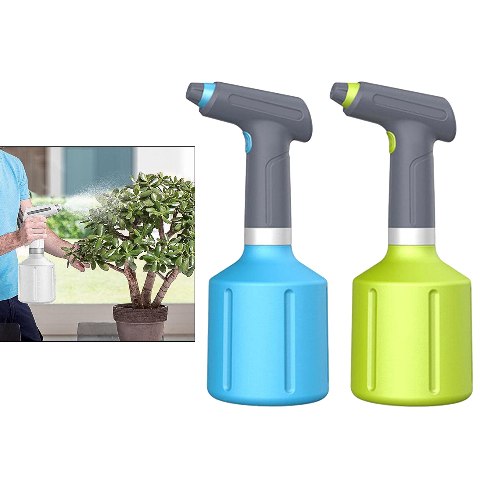 2Pcs Electric Plant Spray Bottle Automatic Watering Fogger USB Garden Tool