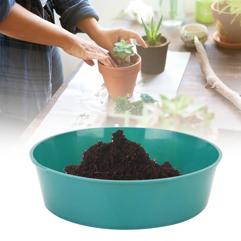 4 pièces jardinage tamis plastique maison jardin maille jardinage tamis plantes succulentes sable pierre filtre plantes tamis