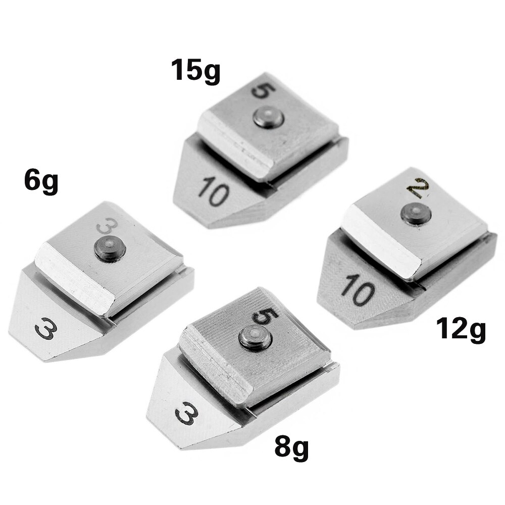 4pcs Golf R15 Driver Weight Kit for Taylormade R15 Golf Driver 6/8/12/15g (6-15g)