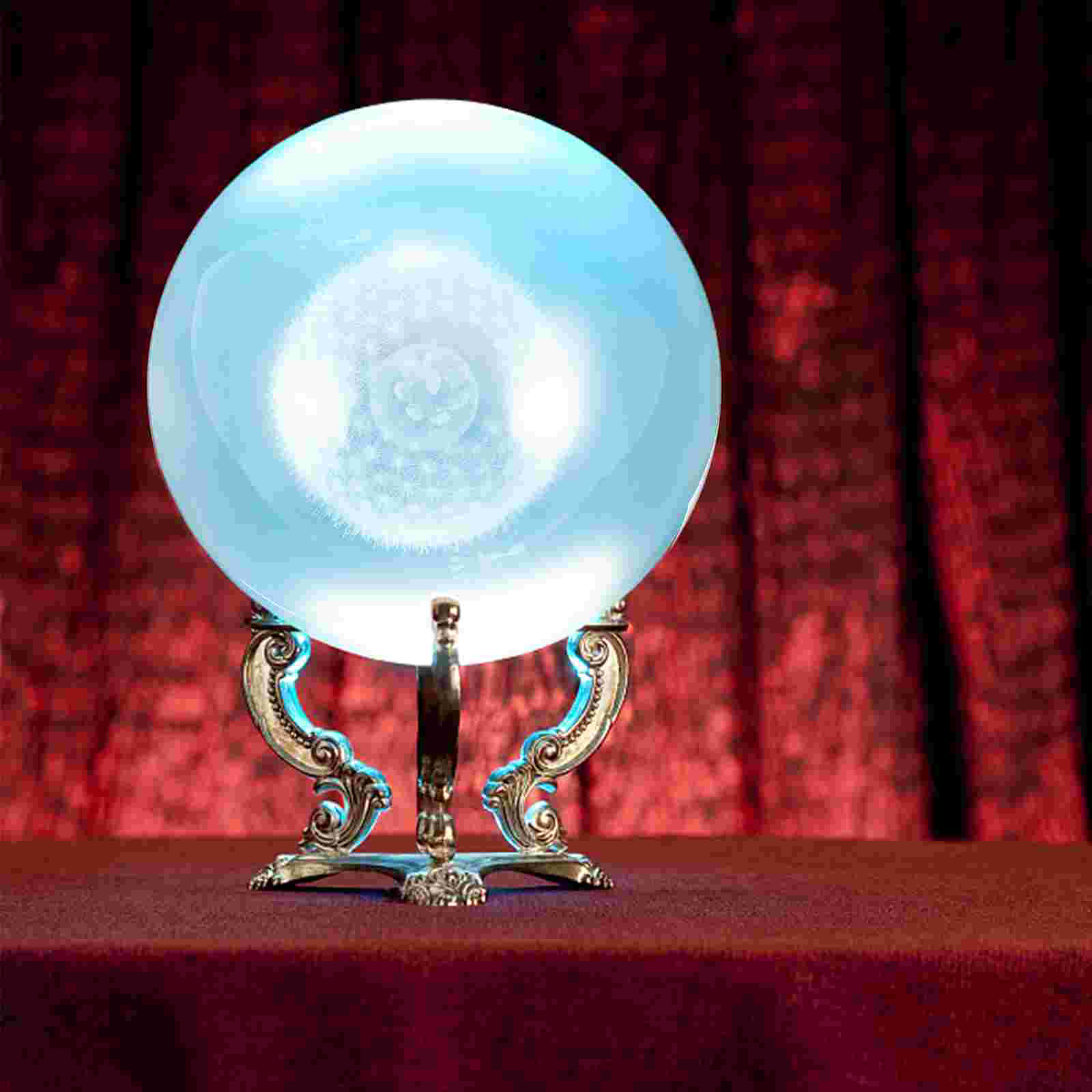 1Pc Carved Crystal Household Furnishing Office Desktop Decor Crystal