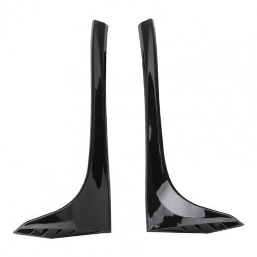 80 1Pair Self-adhesive Car Side Rear Spoiler Modification Parts for VW Golf 7 MK7: Bright Black