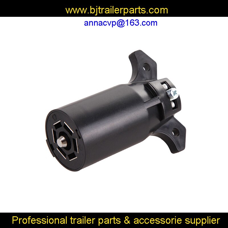 7 poles blade round truck trailer plug 7-way RV trailer connector replacement 7 pin male trailer end,trailer parts, accessories.