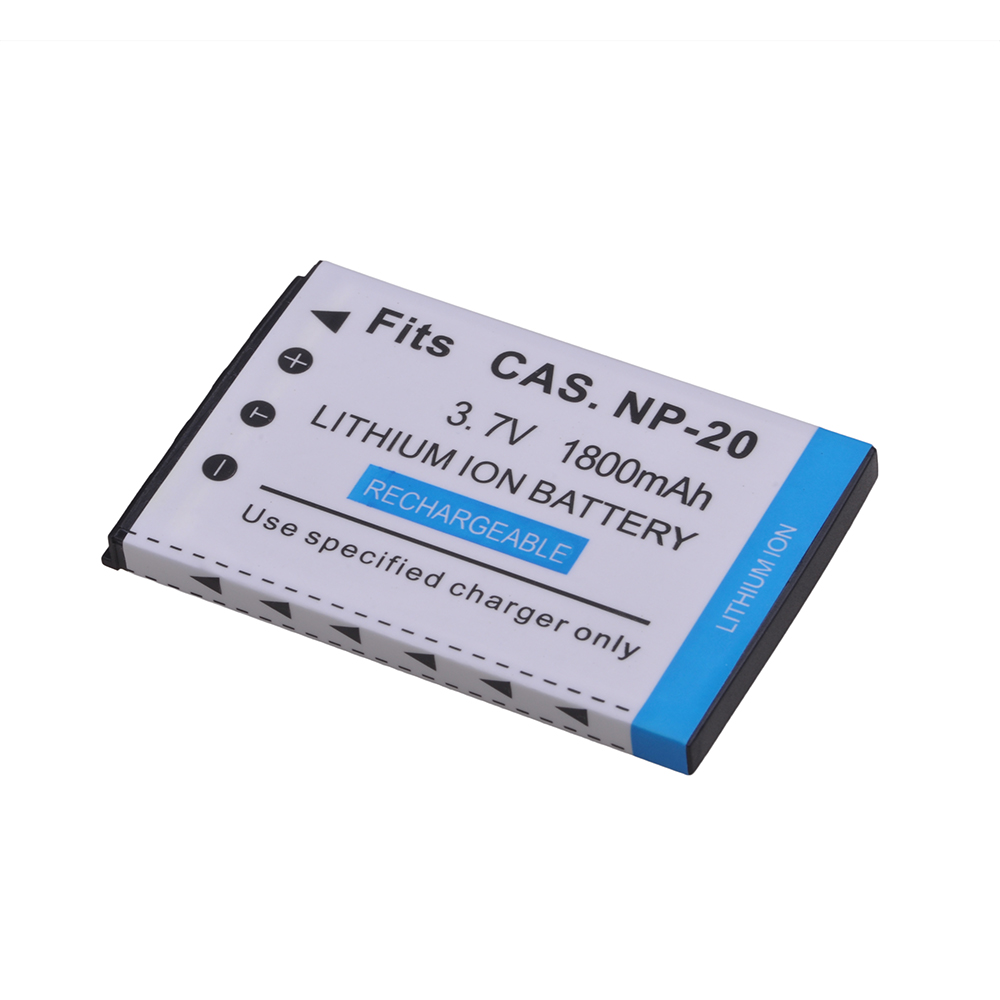 1800mAh NP-20 NP20 Batterie für Casio EX-Z7 Z8 Z11 Z60 Z65 Z70 Z75 Z77 M1 M2 M20 S1 S2 s3 S20 S100 S500 S600 S770 S880: 1 battery