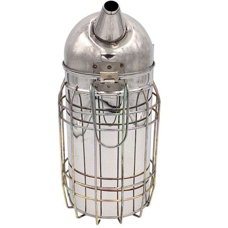 Beekeeping Smoker Stainless Steel Equipment Hive Box Tool Supplies for Beehive Bee Manual Smoke Maker