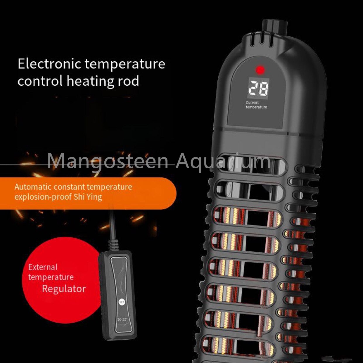 SUNSUN – tige chauffante pour aquarium 600w/1000w, chauffage électronique PTC haute puissance, arrêt automatique sans eau ni trop 220V