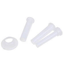 3 st köttkvarn stuffer 5#  plastkorvfyllningsstoppningsröret för handgjorda kött verktyg