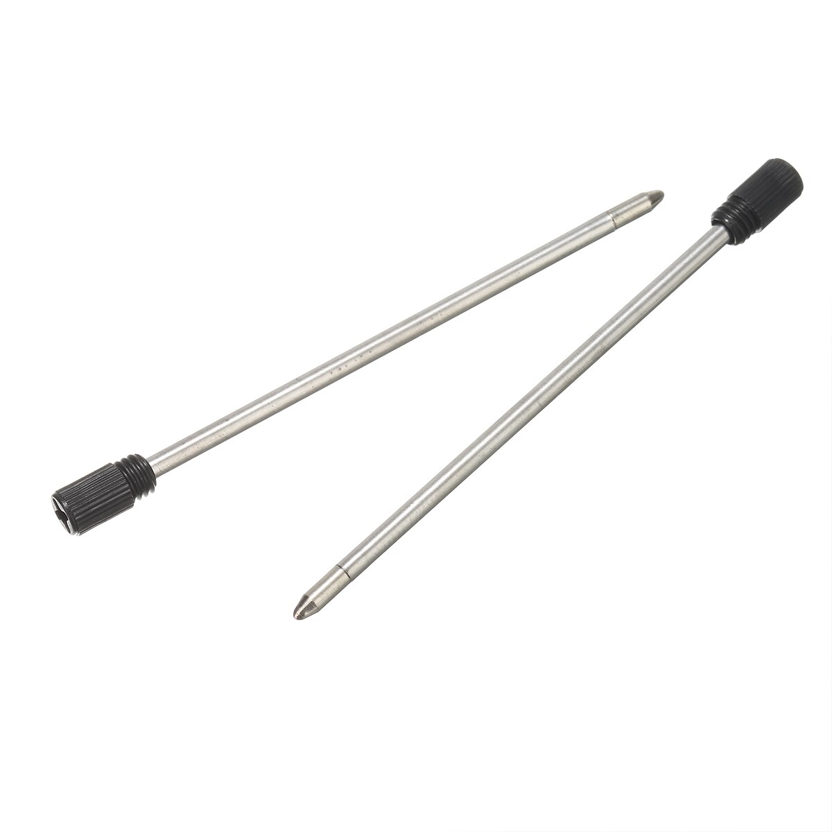 20 Piece Mini Ballpoint Replace Refill Pen 70mm Metal Element Black Ink Crystal Diamond Refill Pen School Student Supplies