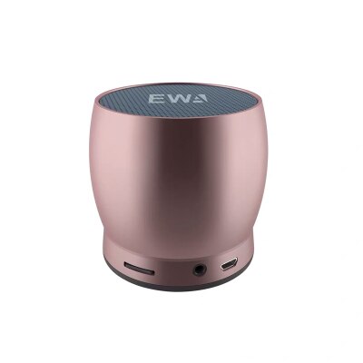 Ewa A150 Mini Portable Bluetooth Speaker Draadloze Soundbox Waterdichte Hifi Speaker Ondersteuning Sd-kaart Metalen Auto Computer Speakers: Gold