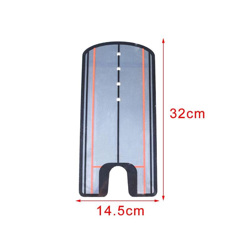 Golfsæt spejl golf træningshjælp tilpasning sving øje praksis 32 x golf swing tilbehør lige 14.5cm line træner  z2 h 8