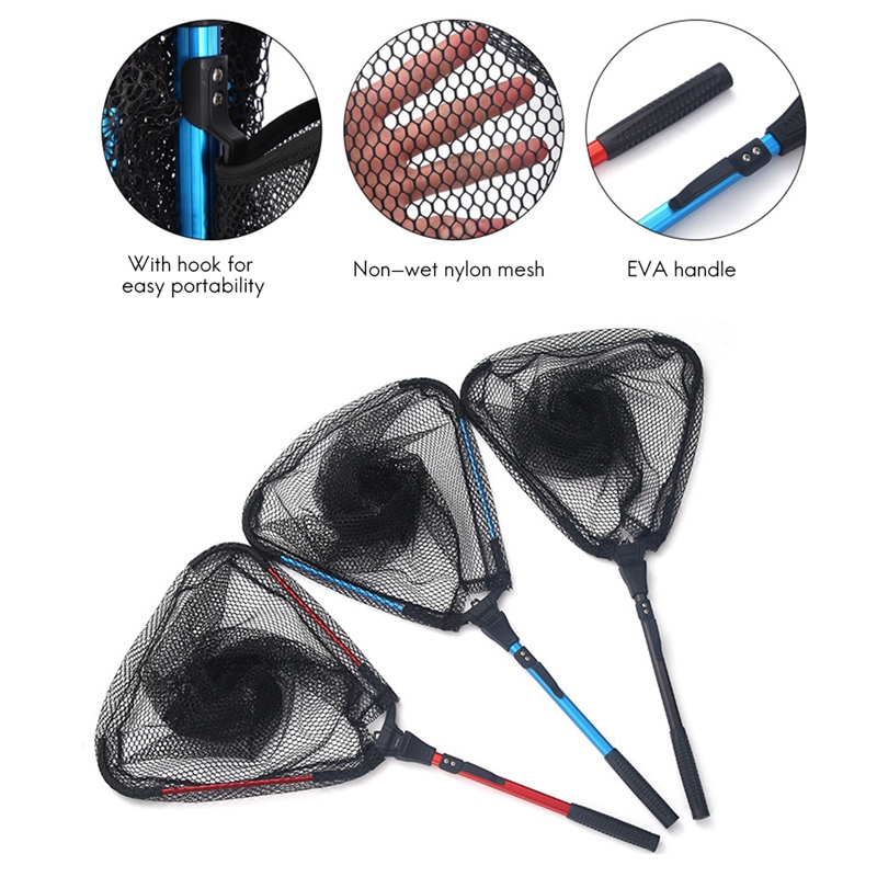 Floating Net for Salmon Catfish Etc Easy to Catch and Release Compact and Foldable for Easy Transport and Storage