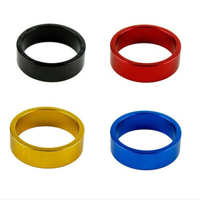 Separador de horquilla de vástago delantero de arandela de auricular de bicicleta de carretera Kit cónico espaciador de auriculares de aleación de aluminio para bicicleta