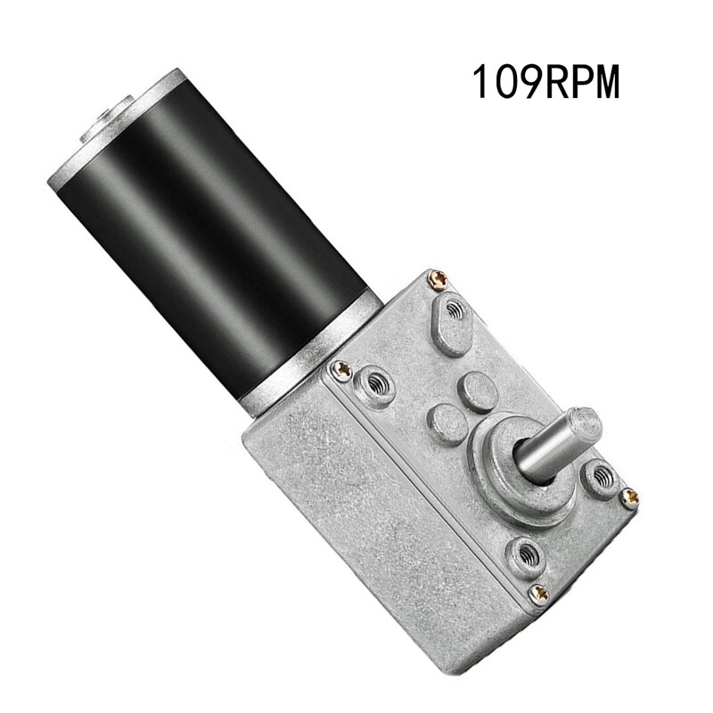 12v dc moottori suurivääntöinen kierukkavaihde moottori dc moottori alennus kierukkavaihde käännettävä 109 rpm