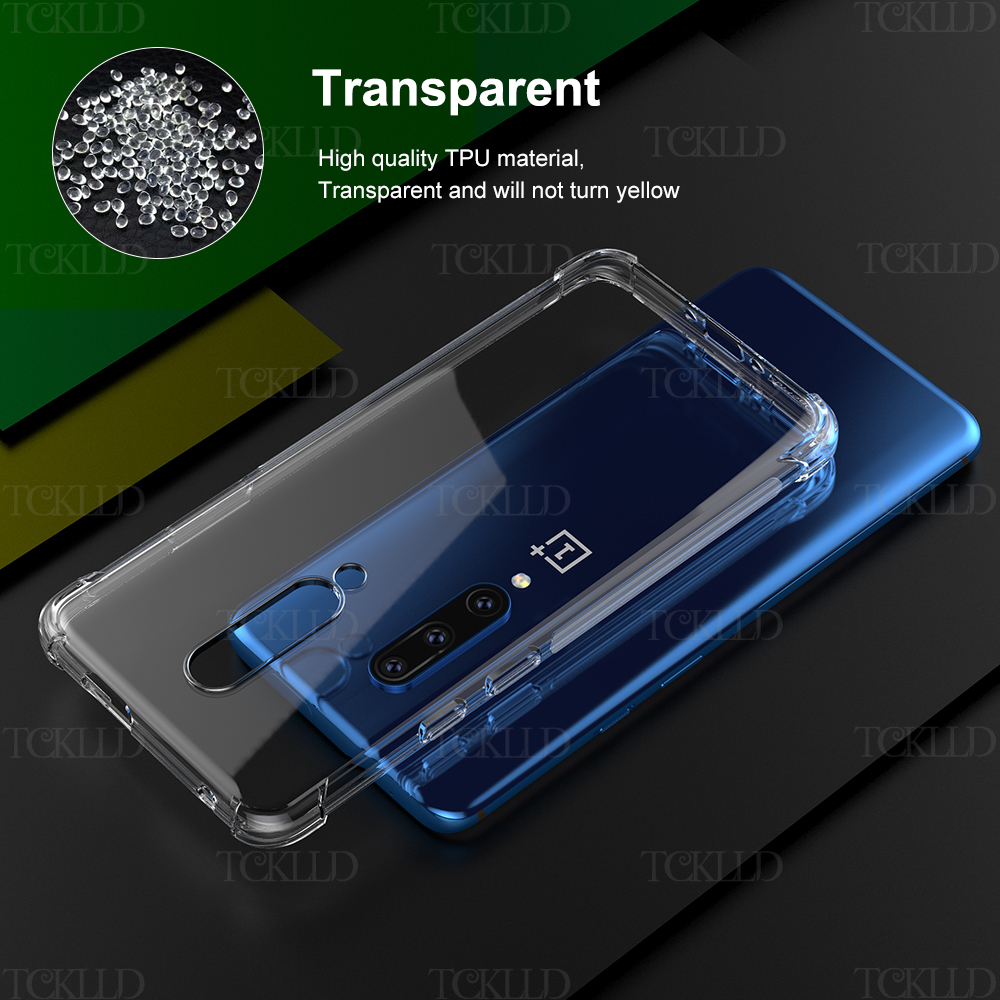 TPU suave transparente para OnePlus 6 7 8 9 10 Pro 5G funda antigolpes a prueba de golpes cubierta trasera completa OnePlus Nord CE 2 6T 7T 8T Pro ACE Shell