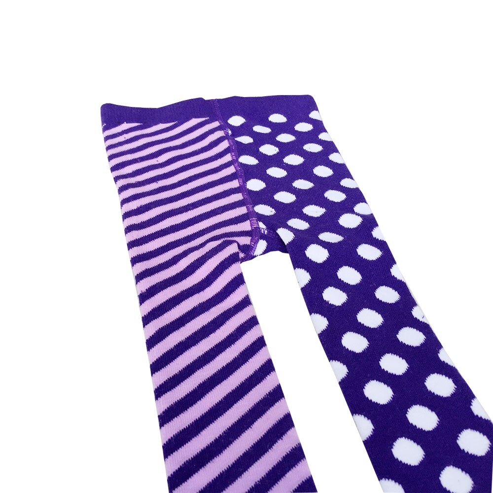 4-7 Jaar Oude Ou Fan Baby Panty Baby Katoenen Gestreepte Dot Jacquard Herfst En Winter Grote Pp Leggings baby Meisje