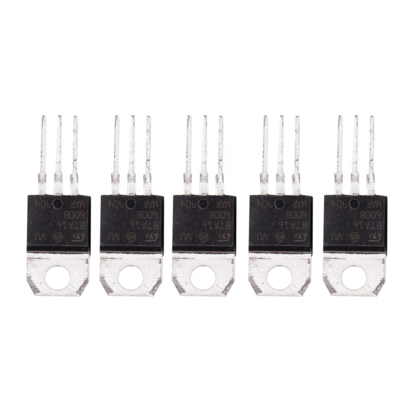 10Pcs Silicon Bidirectional Thyristors 600V Scr Triacs Bta16-600B - 5Pcs 16a & 5Ps 25A