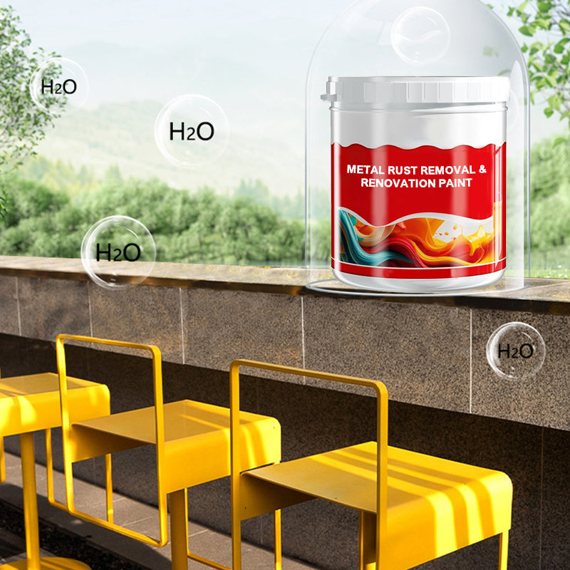Roestbestendige verf op waterbasis Metaalverf Renovatieverf voor staal Anti-corrosie Buiten Waterdichte leuningen IJzeren deuren