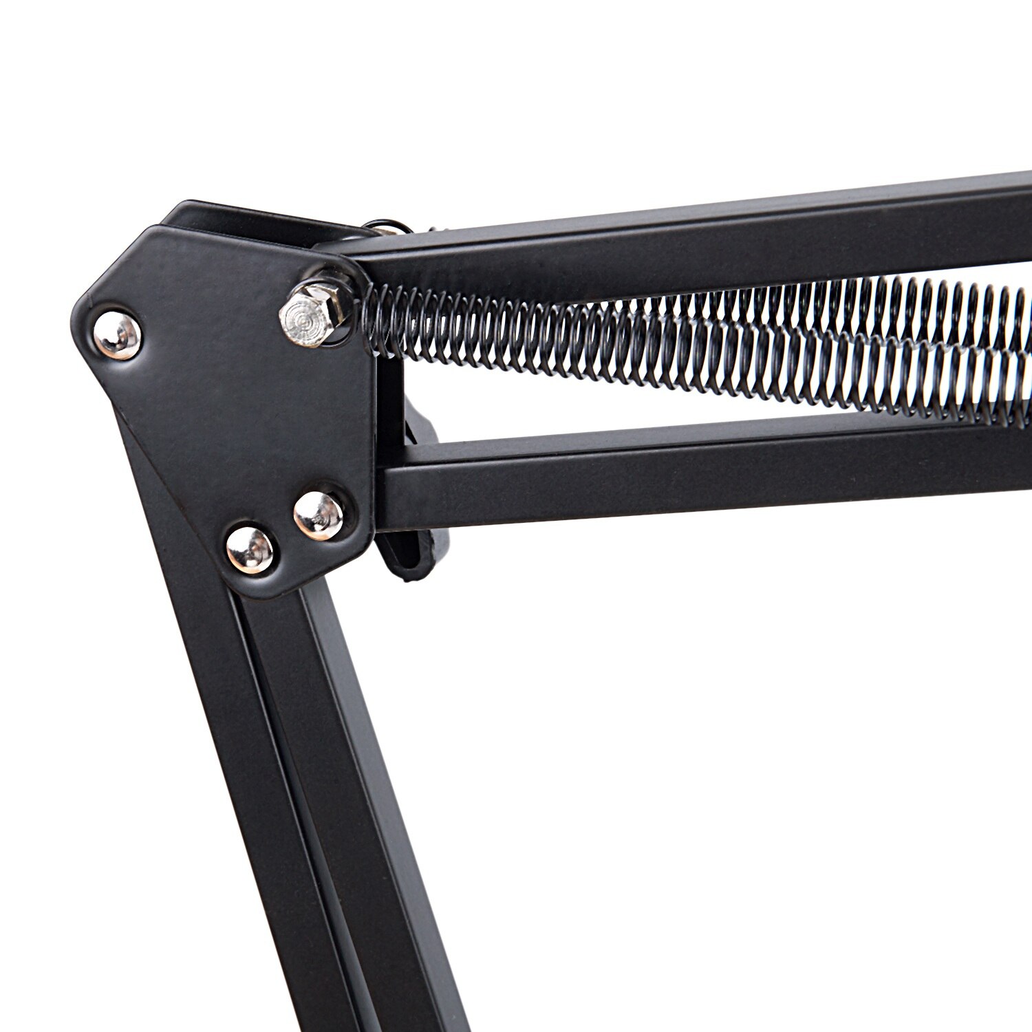 FFYY-NB-35 Microphone Scissor Arm Stand and Table Mounting Clamp&amp;NW Filter Windscreen Shield &amp; Metal Mount Kit