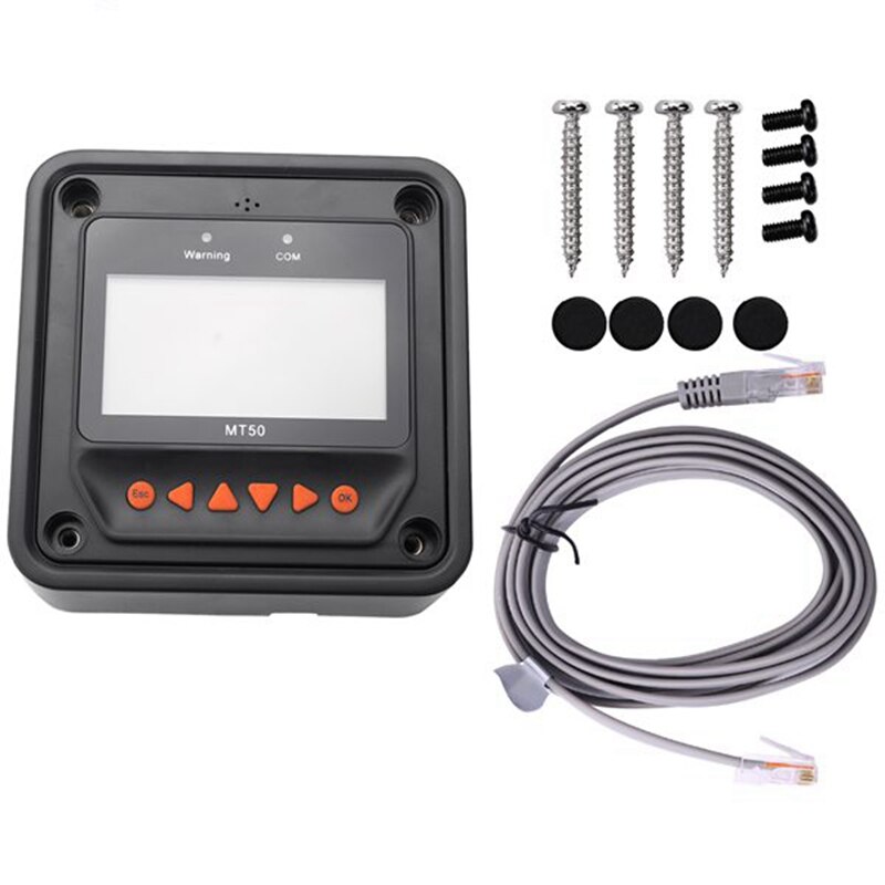 MT50 Remote Display for Tracer-AN Tracer-BN TRIRON XTRA Series MPPT Solar Controller and VS-BN PWM EPSOLAR Regulator: Default Title