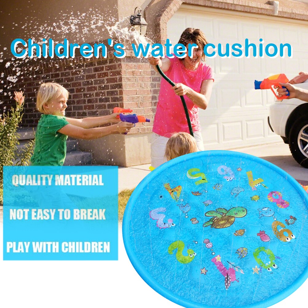Acqua Zerbino Giochi per Bambini Zerbino Del bambino Acqua Zerbino Giochi D'acqua Zerbino Del Gioco Del bambino Zerbino Giochi Spiaggia Gonfiabile Acqua Nebulizzata cuscino Giocattoli