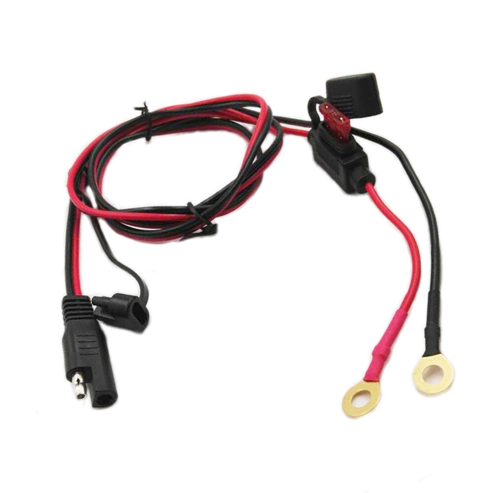 SAE to Round Terminal Charging Cable Motorcycle Circuit Cable Battery Power Line Solar Battery Connect Cable