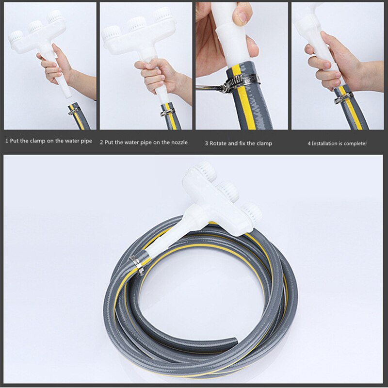 Agricultural plastic atomized sprinkler large flow sprinkler for greenhouse nursery garden watering vegetable sprinkler