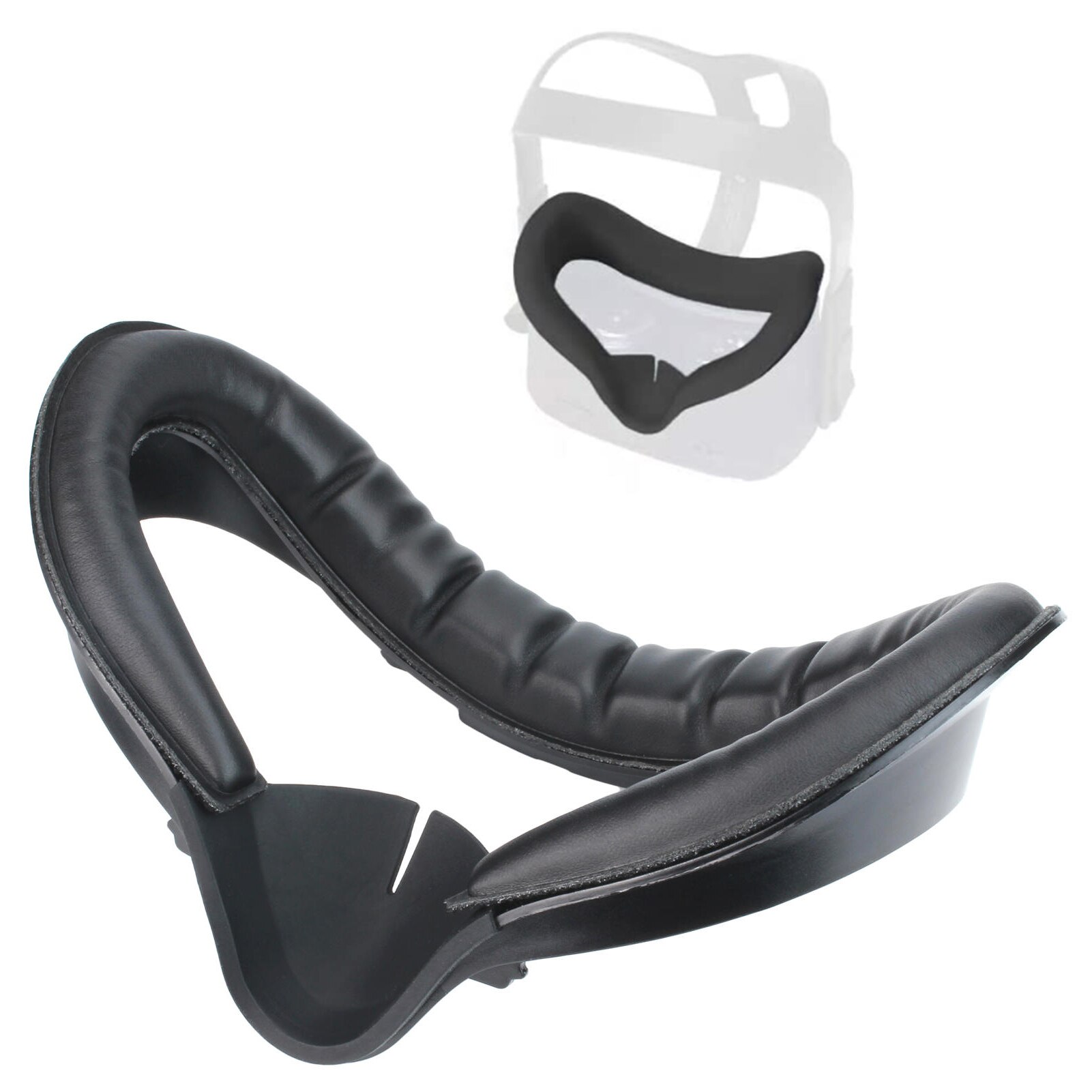 For Oculus Quest 2 PU Face Cover Case Replacement Eye Mask Pad Cushion Cover Protective Mat Eye Pad For Quest 2 VR Accessories