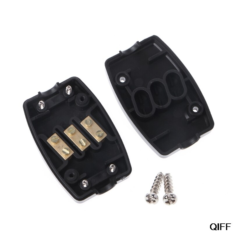 13A InLine Connector Box 3 Terminal Join Flex Cable Wire Mains Electrical Joiner Aug. 20