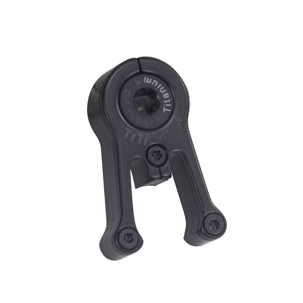 SILVEROCK Titanium Catch Ball Catcher With Bolt for Brompton 3SIXTY Folding Bike Stem Catcher: Catcher Black