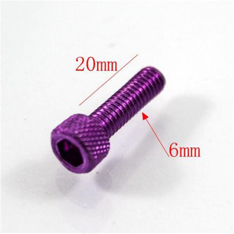 Autocollants crous de moto moto 6MM | style unique de voiture, décalcomettes de moto, vis fixes, accessoires de scooter moto rcycle boulons vis de moto 10 pièces