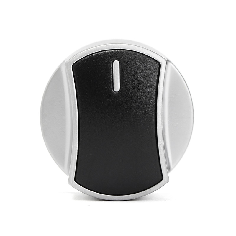 Metal Silver Universal Silver Gas Stove Knobs Cooker Oven Hob Kitchen Switch Control Newest 168 button