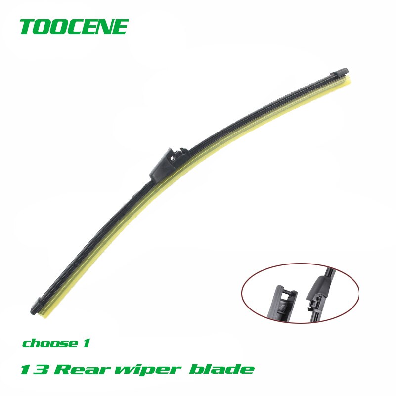 Front And rear wiper blades for Seat Altea XL 2006 windcreen windshield wiper Car Accessories 26+26+11v