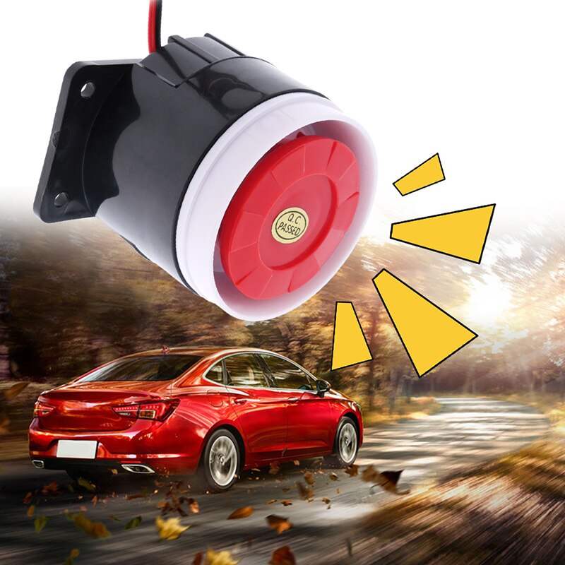 12v 105db baktilbehør bil lastbil bakalarm back up horn højttaler bipper summer advarsel bil styling universal holdbar