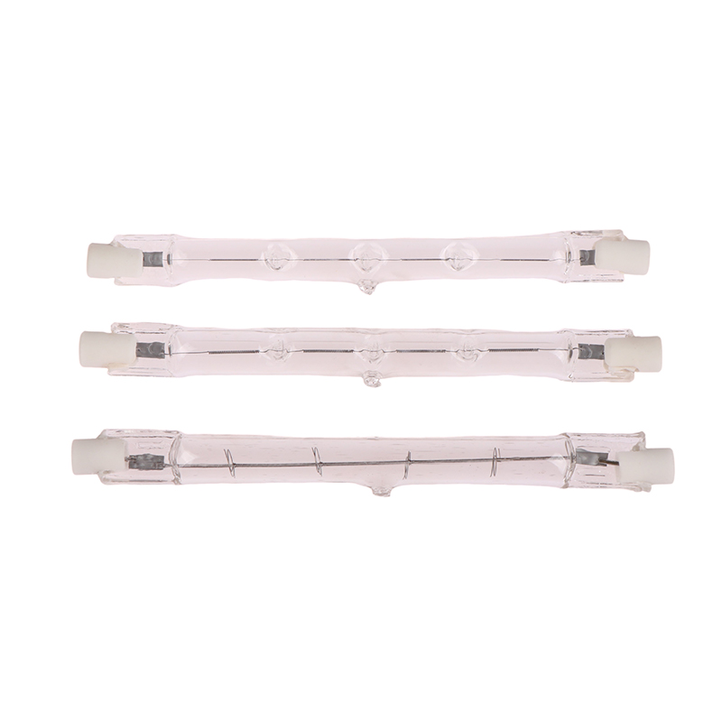 1Pc 100/200/300W Halogen Lamp 118mm Double Ended Linear R7s Halogen Light Bulb AC230V Household Decor R7s Halogen Bulb