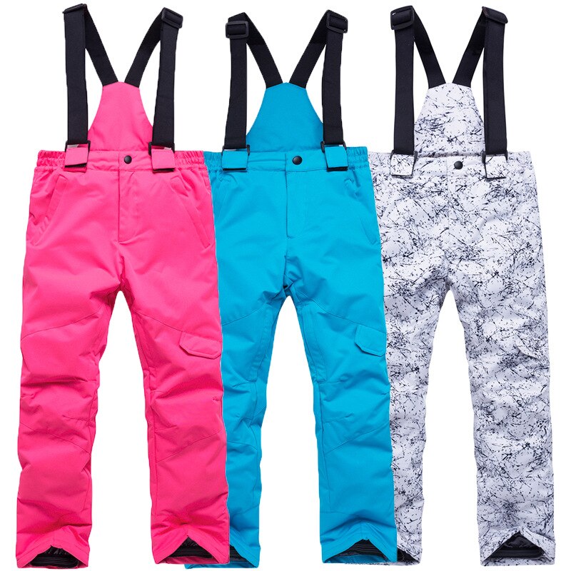 Stijl Ski Broek Voor Jongens En Meisjes Outdoor Sport Warm En Ademend Kinderen Slijtvaste Snowboarden Broek