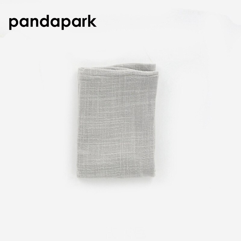 Pandapark Solid Simple Japanese Style Mat Napkin Cotton Linen Dessert Table Napkin Tea Towels Kitchen Dishcloth Placemats PPM039