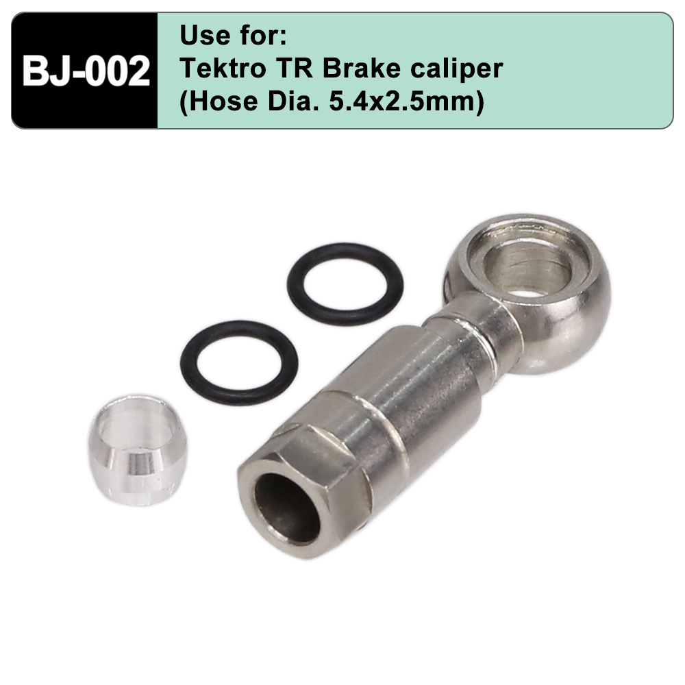 HEPPE Fahrrad hydraulische Bremse Banjo passend zu Edelstahl Schlauch passend zu Olive Verbinder für BH90 SLX/XT/XTR MT4/5/6/7/8 Bremse: Gelb