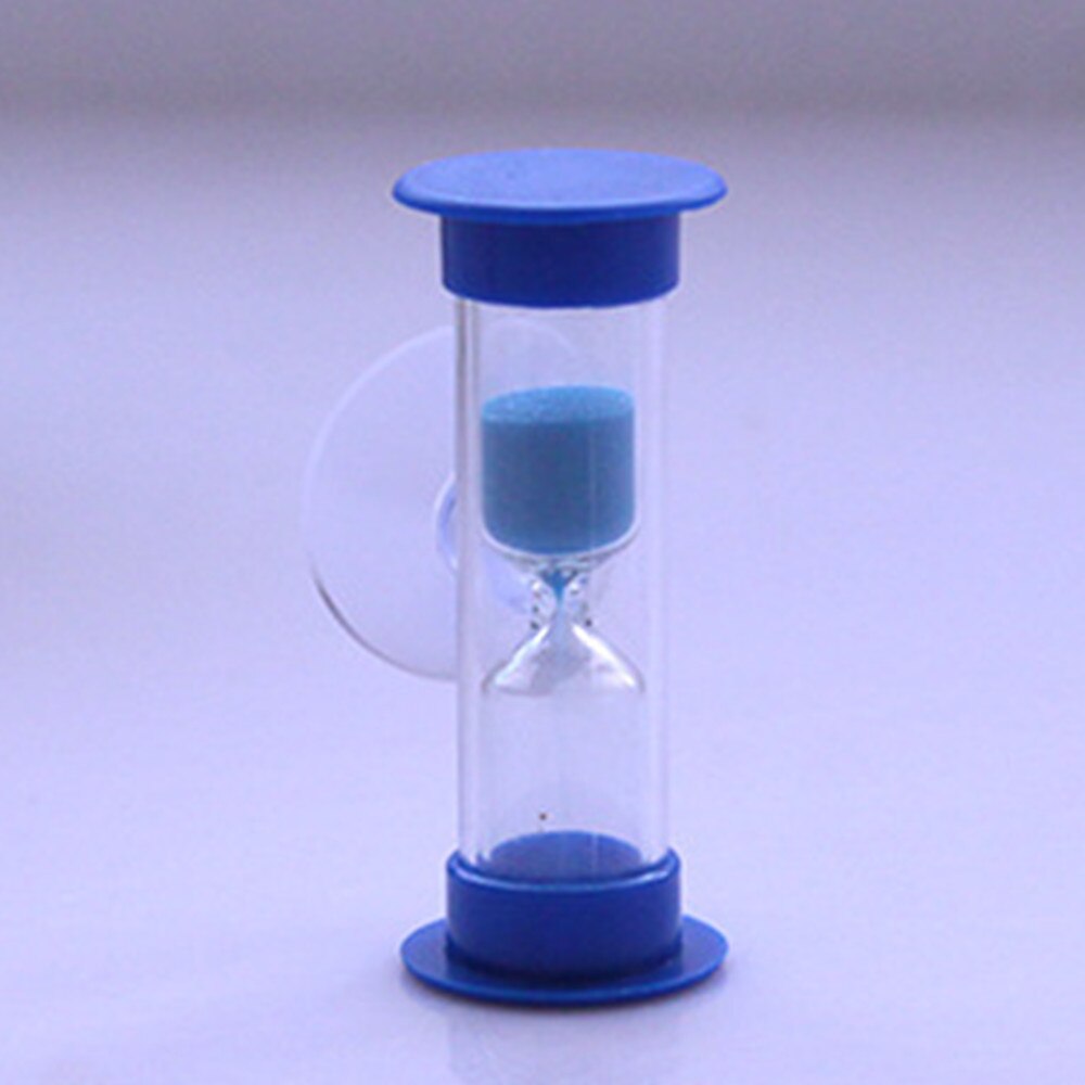 Douche Timer Speelgoed Met Sucker Praktische Zand Klok Baden Tool Gadget Handig Zandloper Abs Badkamer Accessoires Thuis: Blue / 2min
