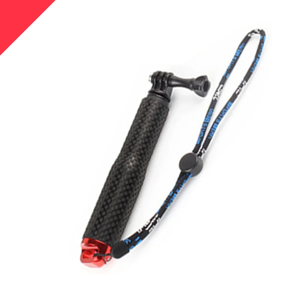 Selfie Sticks in monopod staaf voor Gopro hero Draagbare handheld accessoires voor SJCAM voor Xiaomi voor eken: Rood