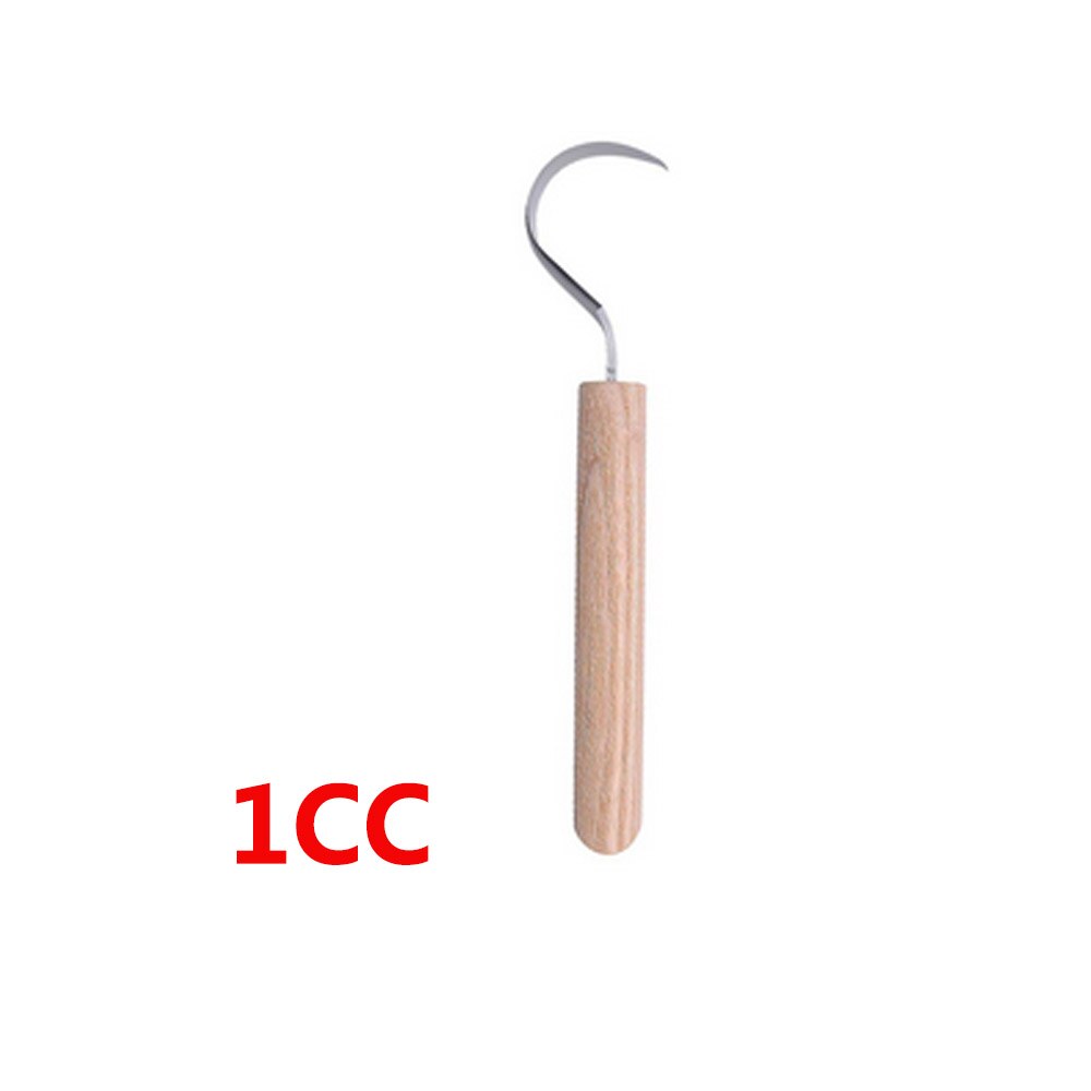 Wood Carving Tool Set - Hook for Spoon, Bowl, Kuksa Cup or General Carving Knife, Whittling Knife, Detail Wood Utensils Type: 1CC