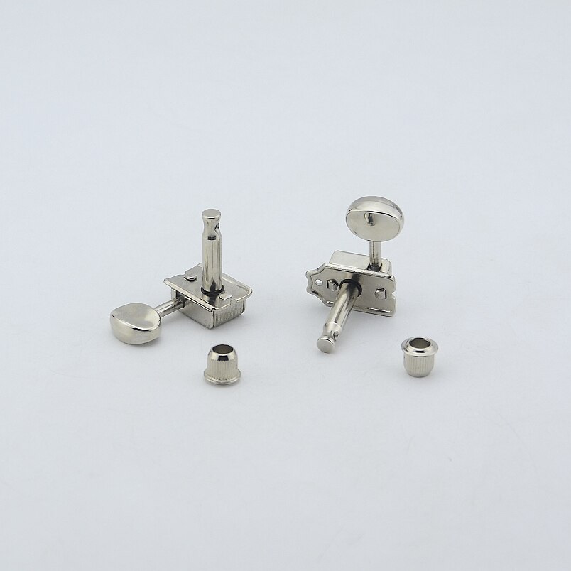 Clearance 1 Set GuitarFamily Kluson 6 In-line Vintage Guitar Machine Heads Tuners ( Nickel ) MADE IN KOREA