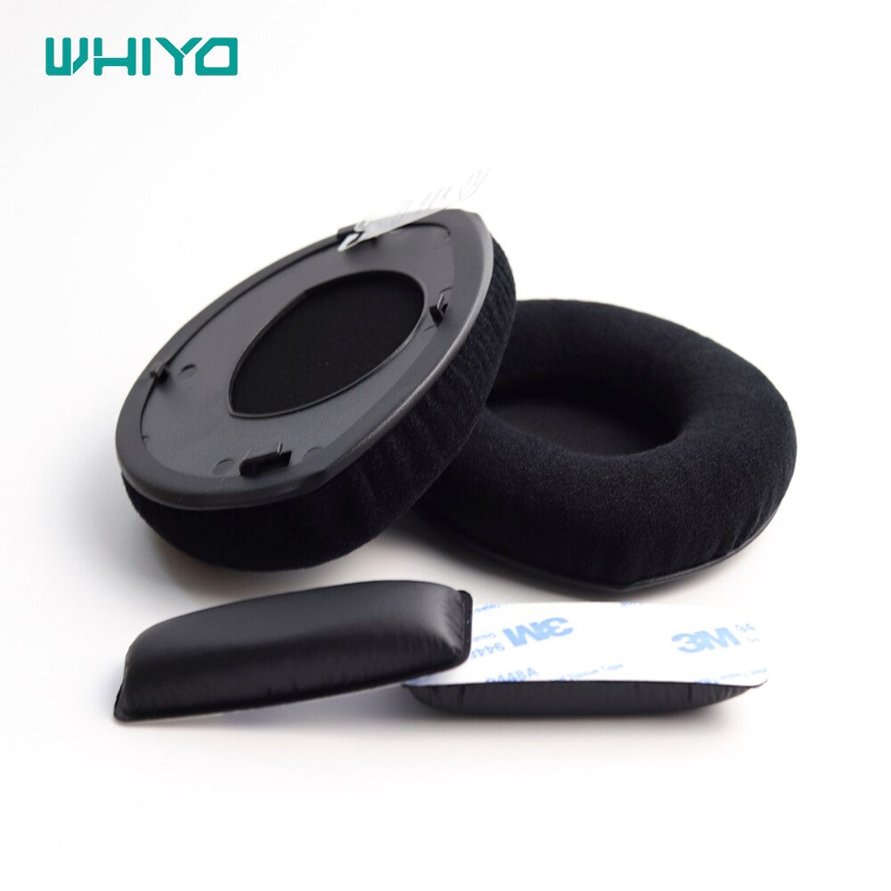 Whiyo Ersatz Ohrpolster Mit Kunststoff Haken für Sennheiser RS110 RS160 RS170 RS180 HDR160 HDR170 HDR180 Kissen Abdeckung Ohr Pads: 1 einstellen von Samt