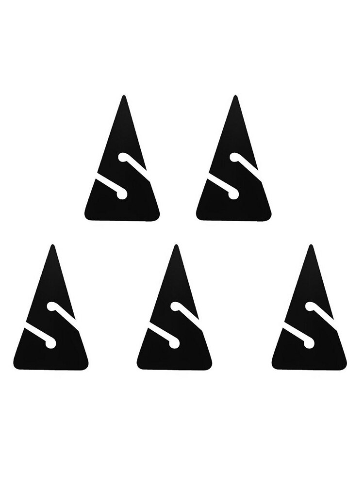 5Pcs Plastic Veiligheid Wreck Cave Dive Driehoek Lijn Arrow Marker Voor Onderwater Duiken Snorkelen Gratis Duiken