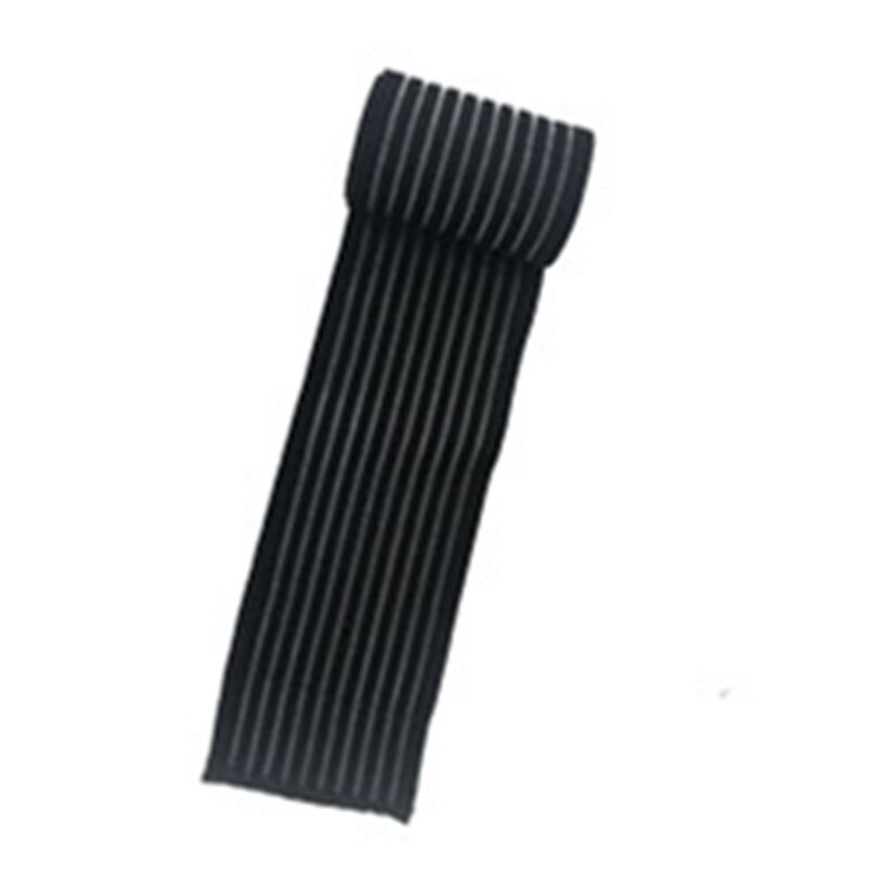 1pc 40 ~ 180cm højelasticitet kompressionsbandage sports kinesiologi tape til ankel håndled knæ læg lår wraps støtte beskytter: Sort / 120cm knæbånd