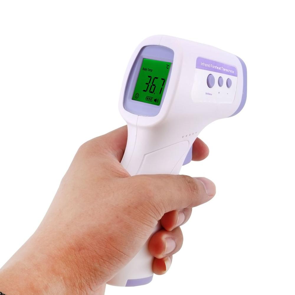 Infrarødt termometer pande krop berøringsfrit termometer baby voksne udendørs hjem digitalt infrarødt termometer