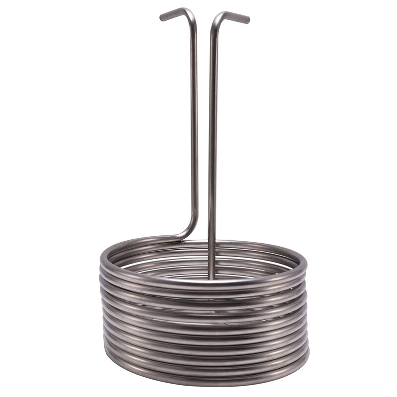 Stainless Steel Immersion Wort Chiller Tube for Home Brewing Super Efficient Wort Chiller Home Wine Making Machine Part: Default Title